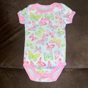 Calvin Klein Baby Butterfly Onesie
